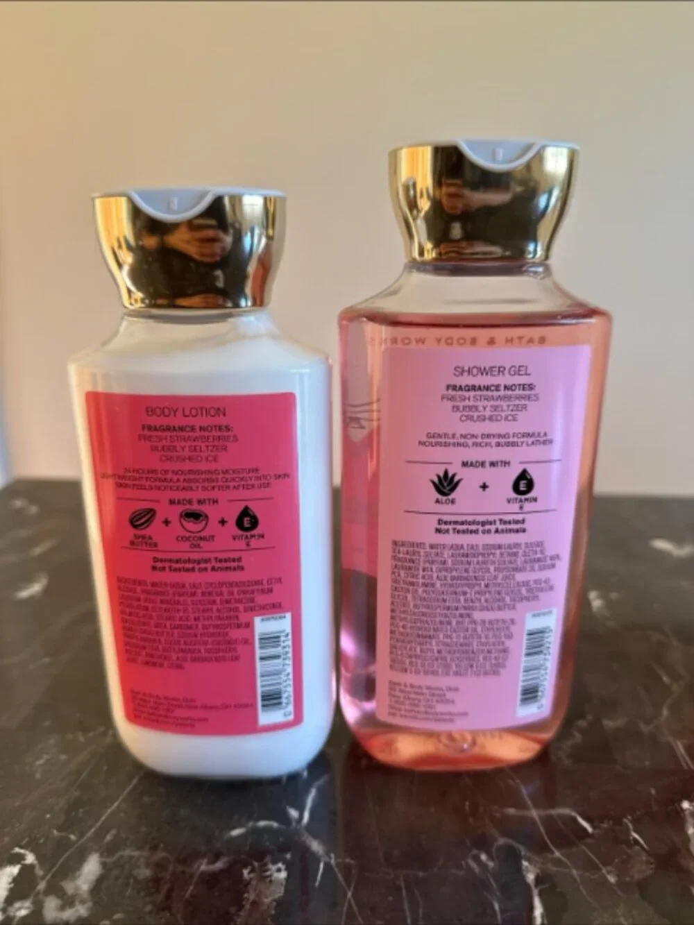 NEW STRAWBERRY SODA BUNDLE - BATH AND BODY WORKS